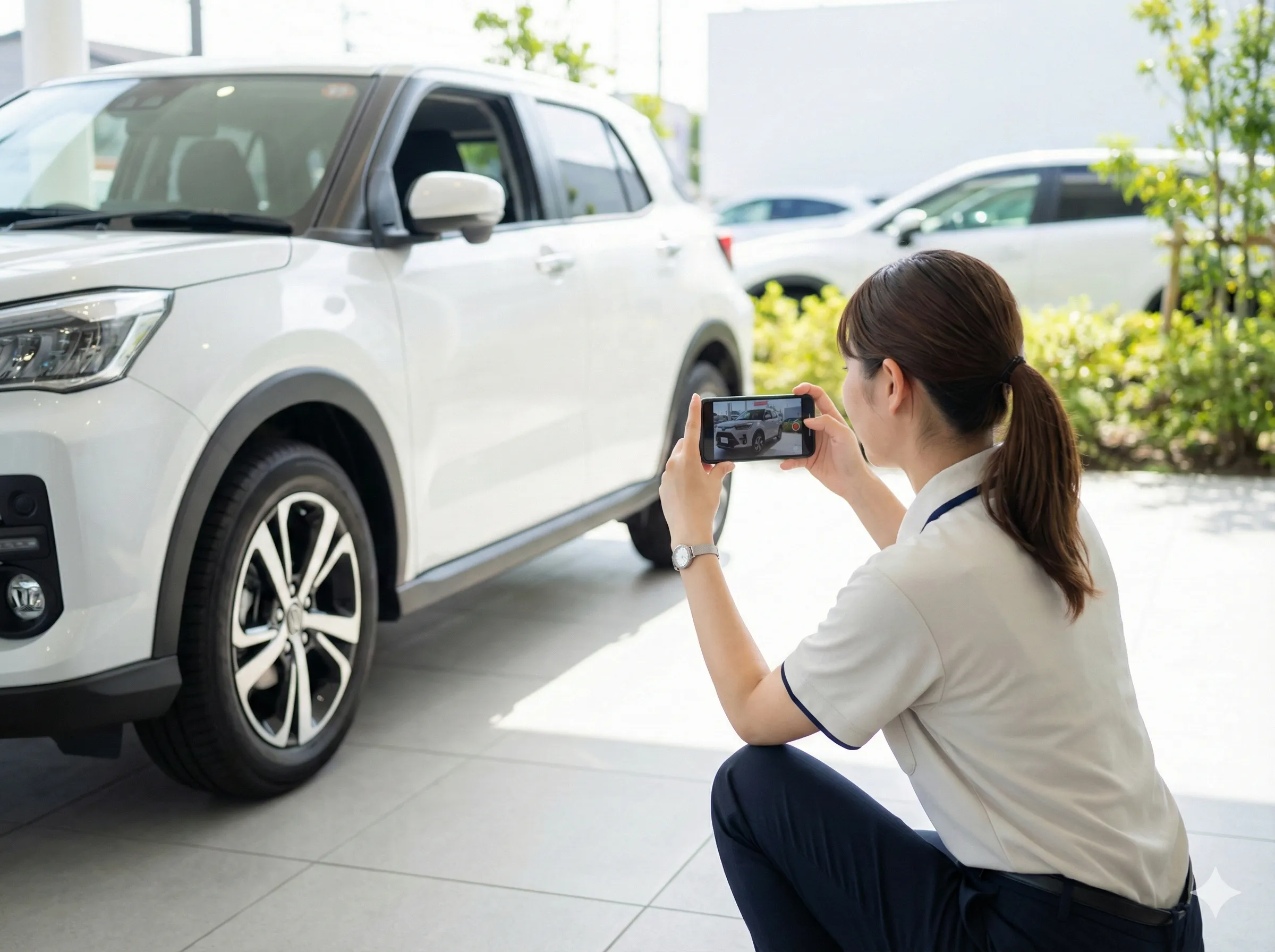 動画による車両状態確認